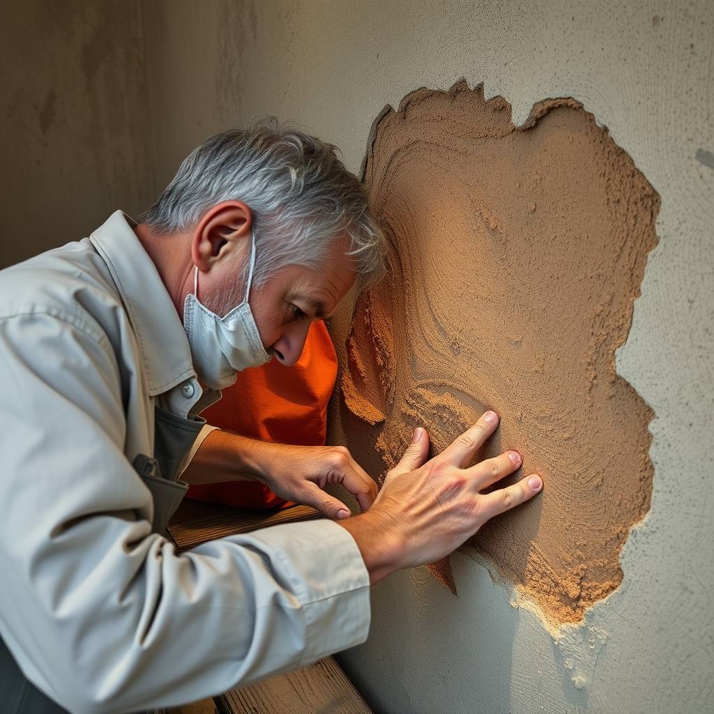 Retrait de toiture en fibrociment (illustration)
